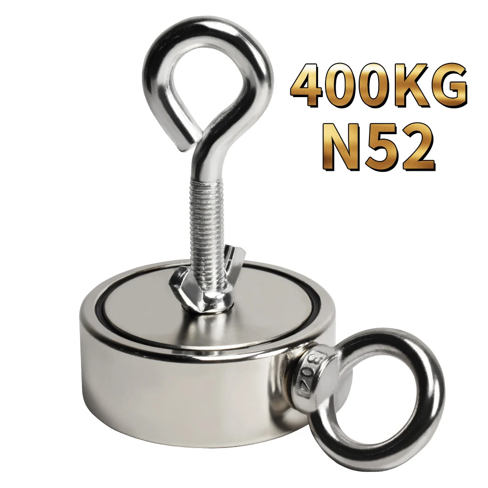 

Strong Neodymium Magnet Double Side Search Rare Earth Magnetic hook Super Power Salvage Fishing Magnet Stell Cup Holder