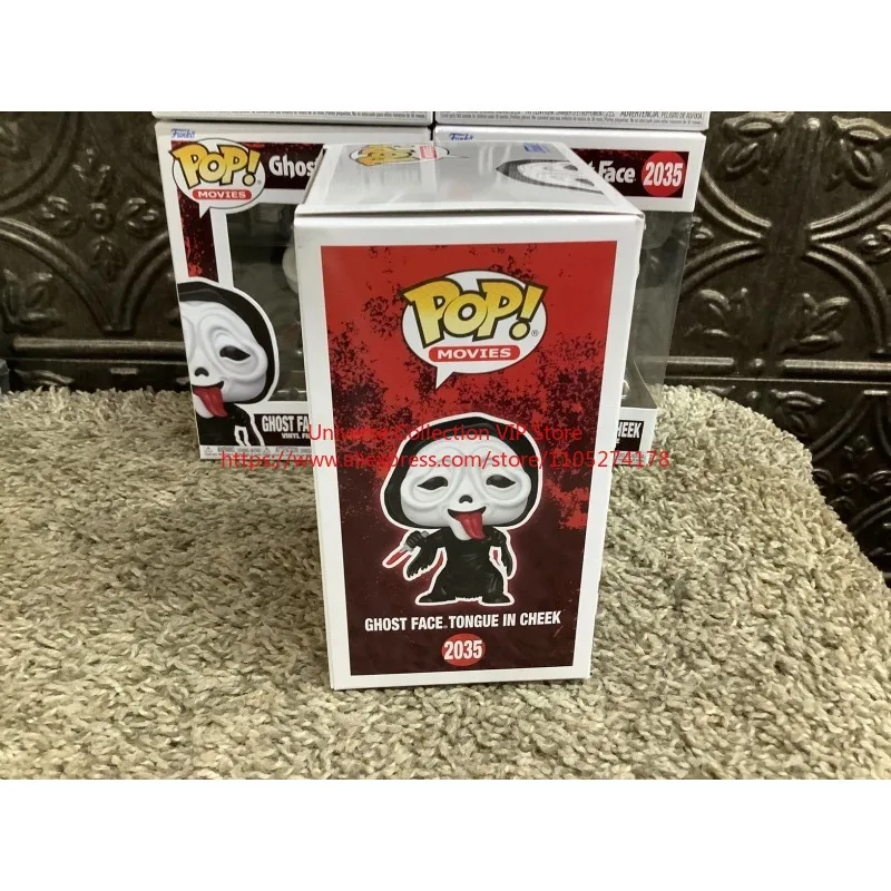 Funko Pop Scream Ghost Face Tongue in Cheek #2035 Official Vinyl Figure Collectible Ornament, Comes with Protector for Display - view 6