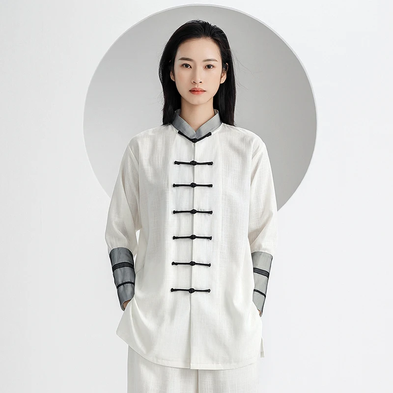25 Styles Tai Chi Suit Set, Unisex Spring/Summer Uniform for Performance & Team Baduanjin Practice