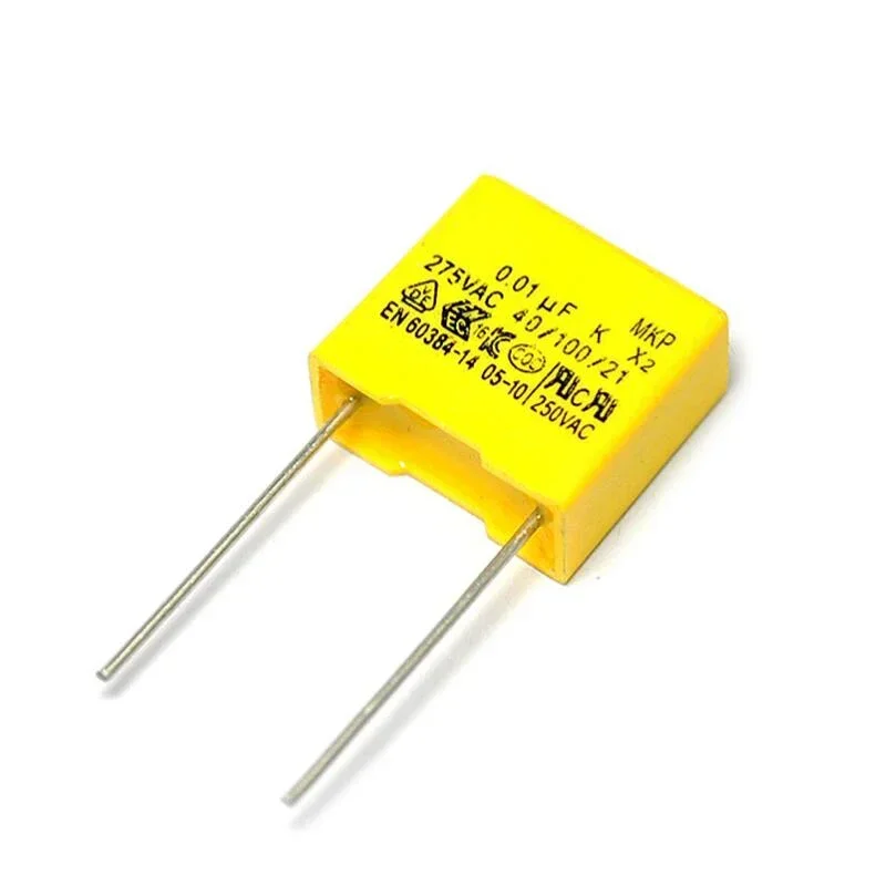 30pcs 275VAC X2 Safety capacitor 275V 10mm 15mm 22.5mm 27.5mm 0.022UF 0.047UF 0.1UF 0.22UF 0.47UF 0.68UF 1UF Polypropylene film