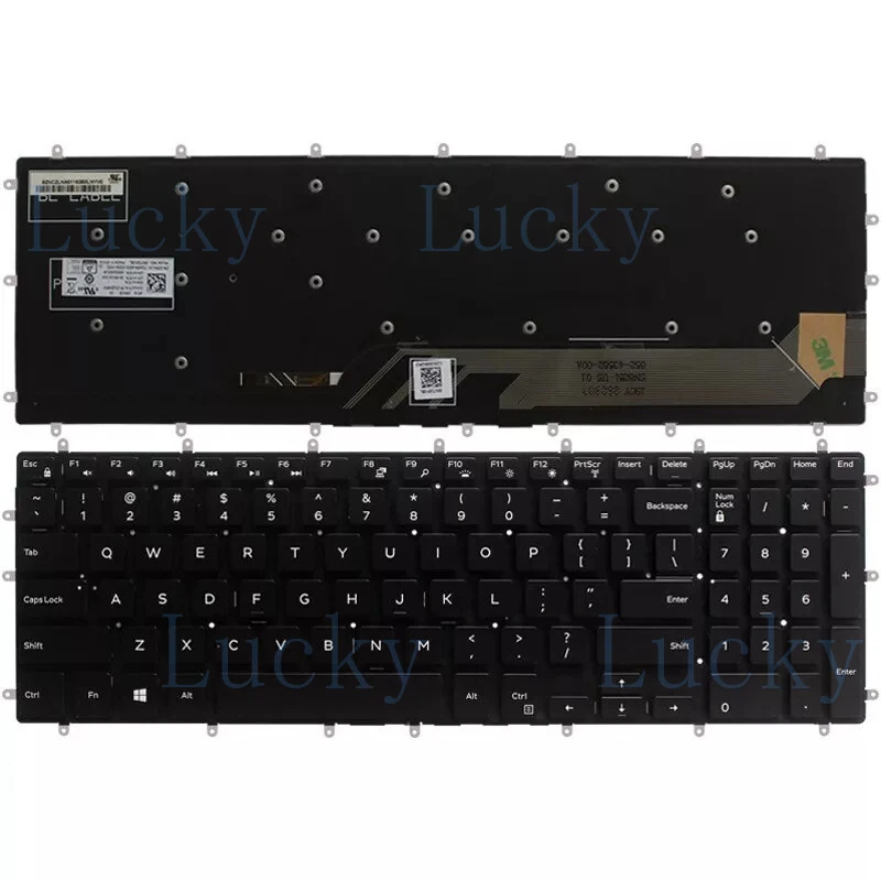 

f Laptop US Keyboard NEW for DELL Inspiron 3580 3581 3582 3583 3584 3585
