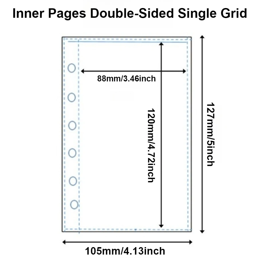 A7 Macaron-Themed Binder Set with 6-Hole Cover & 10 Sleeves Pastel Colors Pink Purple PVC Collectible Organizer for K-Pop Fans view 6