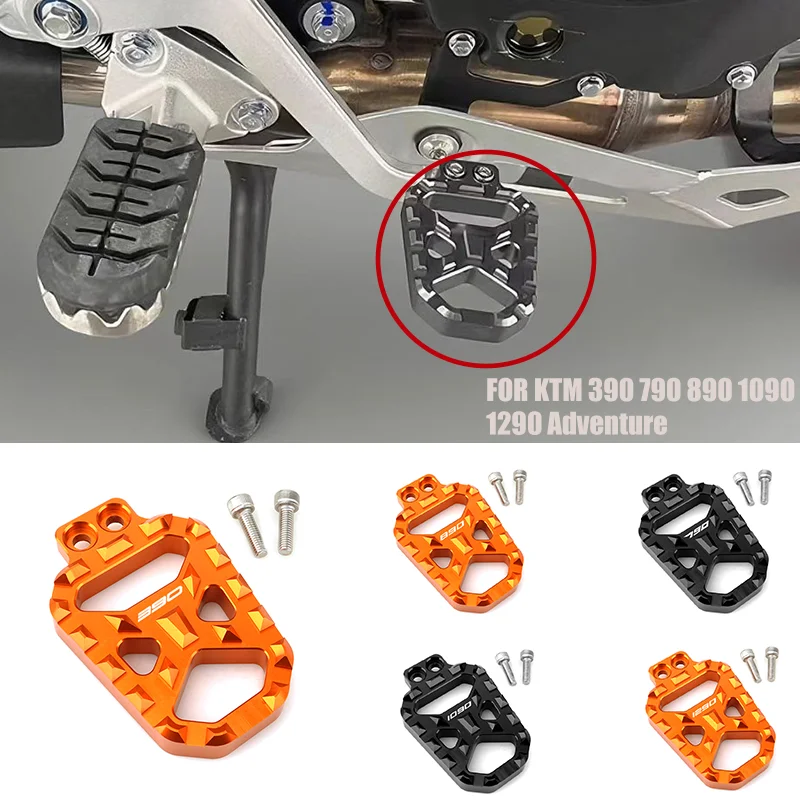 For KTM 390 790 890 1090 1290 Adventure /S/R/ADV Motorcycle Rear Foot Brake Lever Peg Pad Brake Pedal Extension Footest Plate