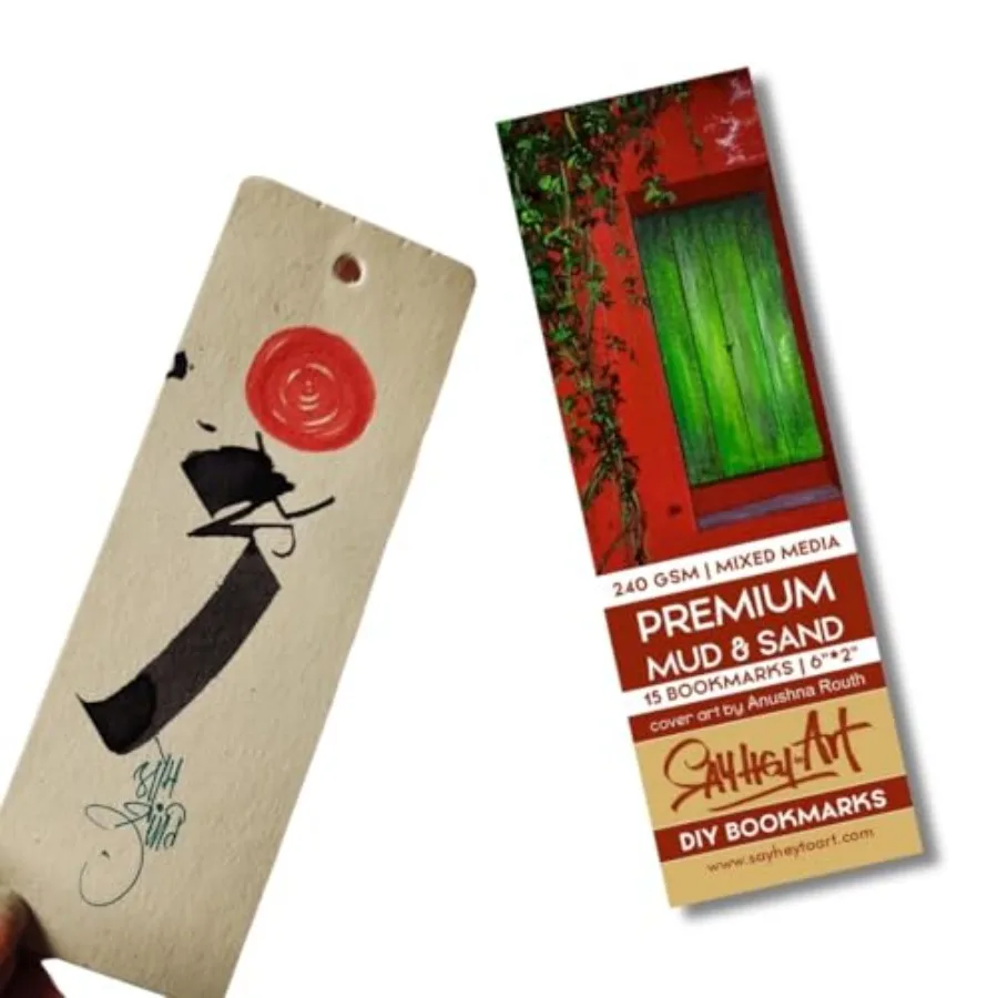 

and Textured Bookmark Sketchpad Pack of 2 240 GSM Smooth Mixed Media Paper for Sketching, Acrylic, Ink, Charcoal and Pastels