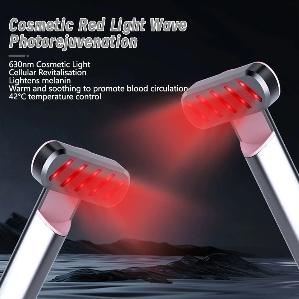 Oogschoonheidsinstrument Heet kompres Oogcrème Informeerd in oogmassage Lifting Aanscherping Anti-aging schoonheidsapparaat EMS