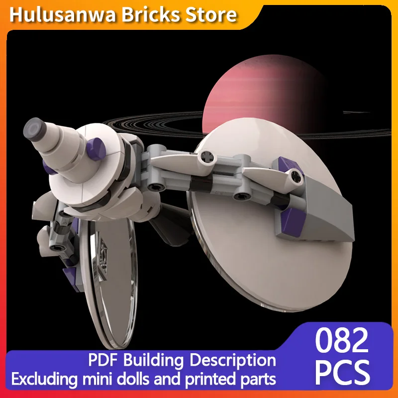 

Bionic Spacecraft Model MOC Building Bricks War Equipment Modular Technology Gifts Holiday Assemble Children Toys Suit