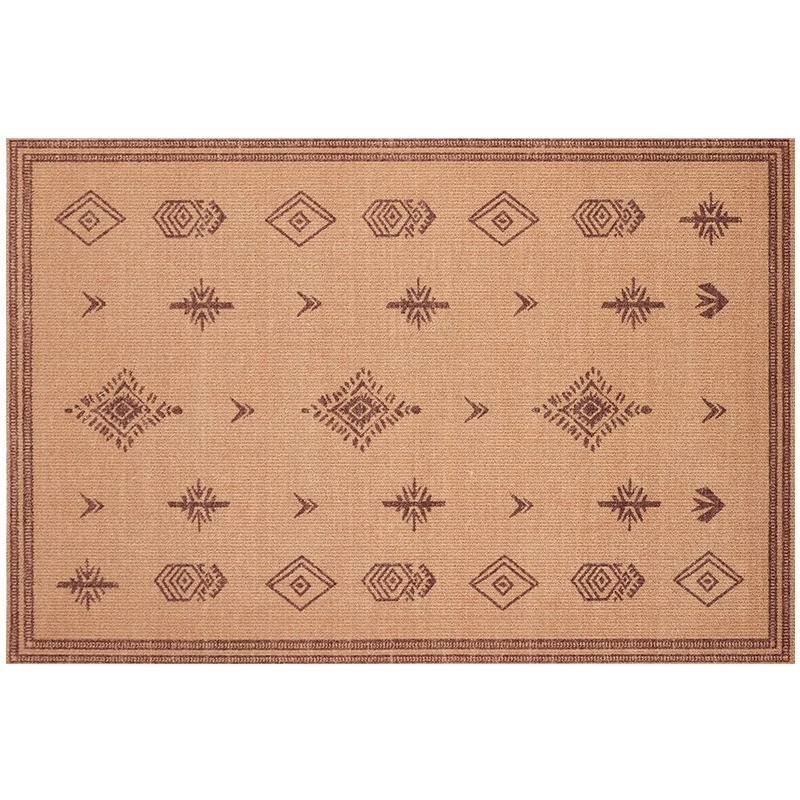 Light luxury household carpet, living room, bedroom, bedside blanket, high-end sense, dirt-resistant and easy to take care of,
