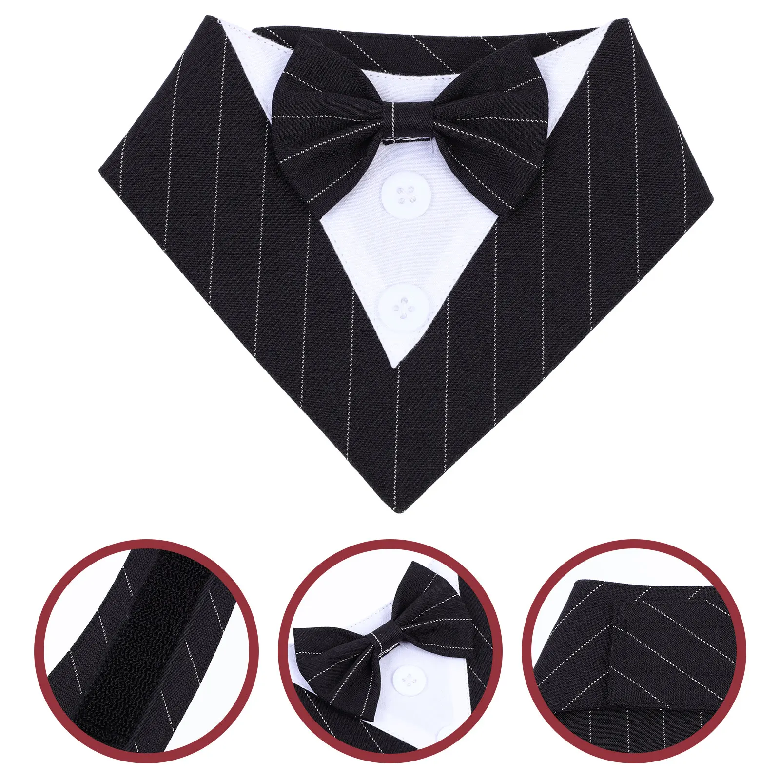 

Fashionable Pet Bibs Puppy Collars Scarves Cat Bandana Polyester Neck Decoration Dog Bandanas Saliva Tissue For Parties