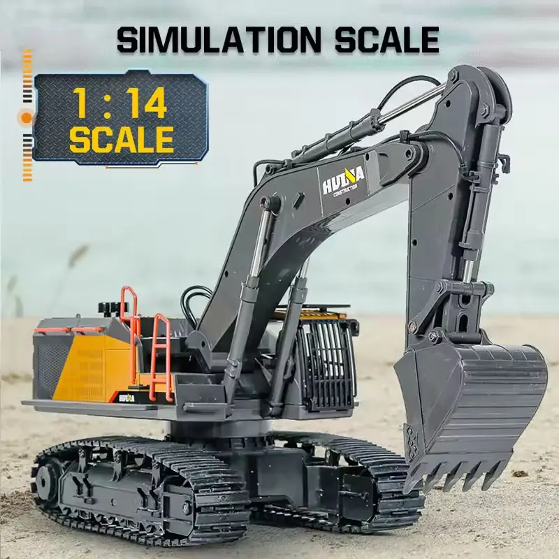 Huina 1592 1593 1594 Rc Excavator 1/14 Large Dumper Truck Crawler