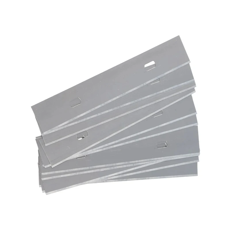 Raspador portátil para limpieza de vidrio y azulejos, con 10 cuchillas de 7.87x4.13 pulgadas, removedor de vidrio y cerámica.