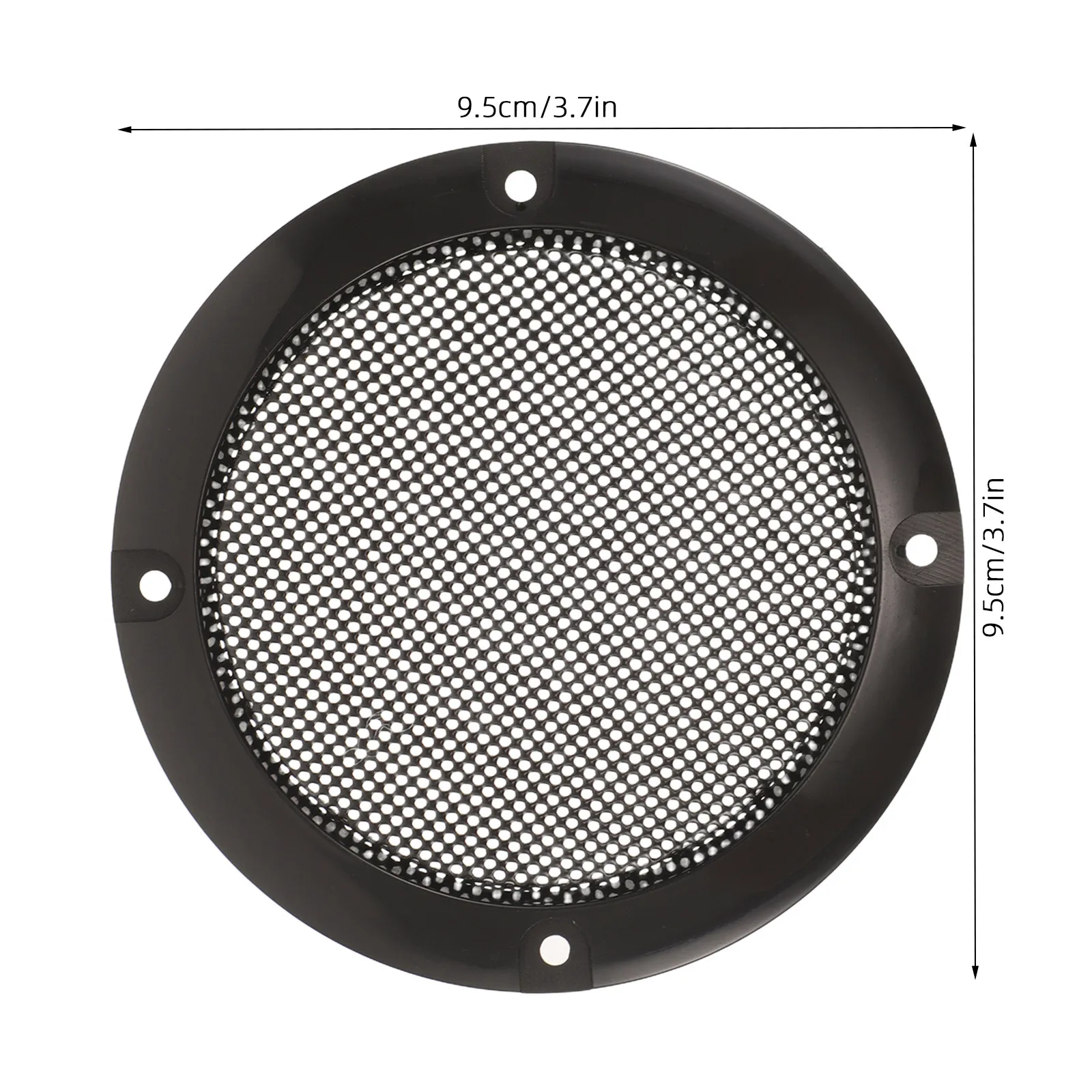 10Pcs Car Audio Speaker Grill Covers 3 Inch Subwoofer Mesh Guard Protective Circle Metal Grill for Automotive Speaker Dust Proof