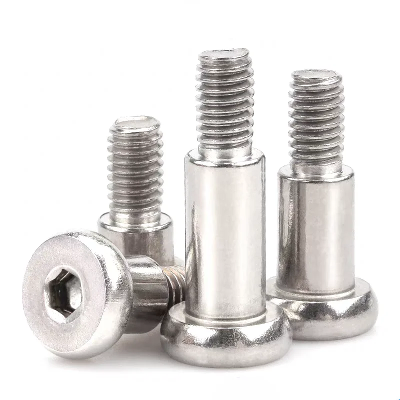 10-100pc Internal Hex Hexagon Screws Stainless Steel Socket Cap Head Roller Shoulder Stuff Screw Bolt Plug Hardware Fasteners