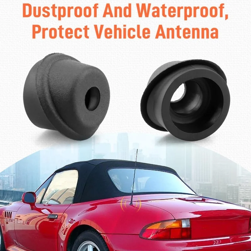 

прочная резиновая антенная втулка 65218389698, компактный размер с сильным уплотнением, устойчивая к старению замена для BMW Z3 серии E36