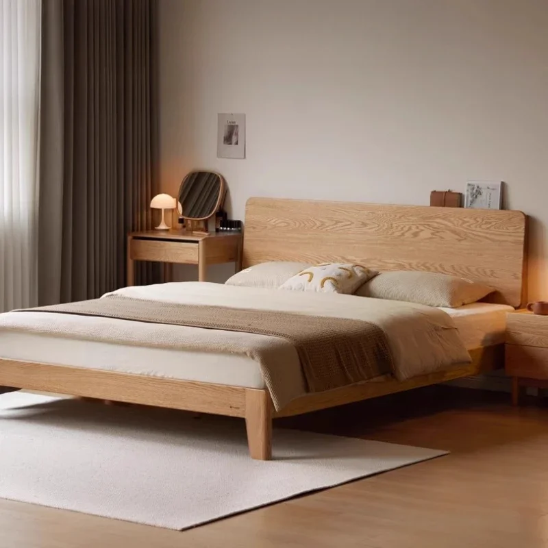 

Show Romantic Bed Minimalist Modern Simple Comfortable Japanese Bed High Quality Sleeping Entertainment Muebles Unique Furniture