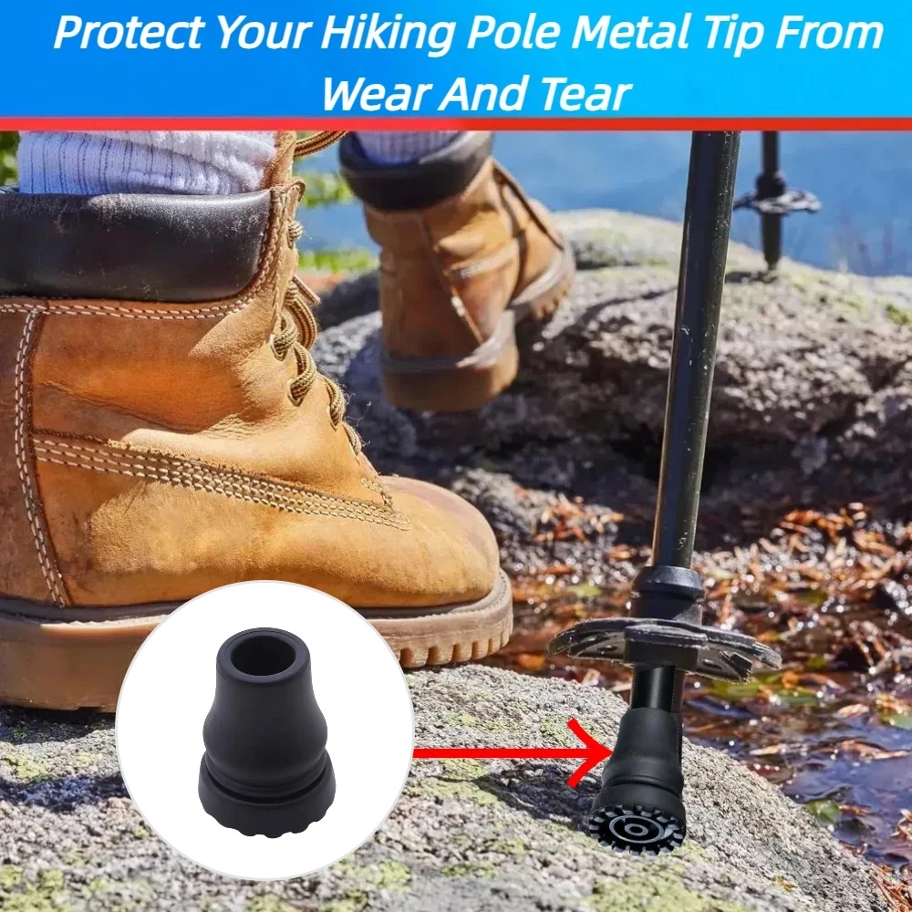 أطراف قصب مطاطية، أطراف قصب المشي شديدة التحمل، بديلة مضادة للانزلاق للقصب، أعواد المشي، أعواد المشي لمسافات طويلة، عكازات كبار السن