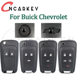 For Buick Chevrolet Cruze Epica Lova Camaro Impala Aveo Malibu Sail Orlando Trax Spark Remote Key Shell 2345Buttons Car Key Case