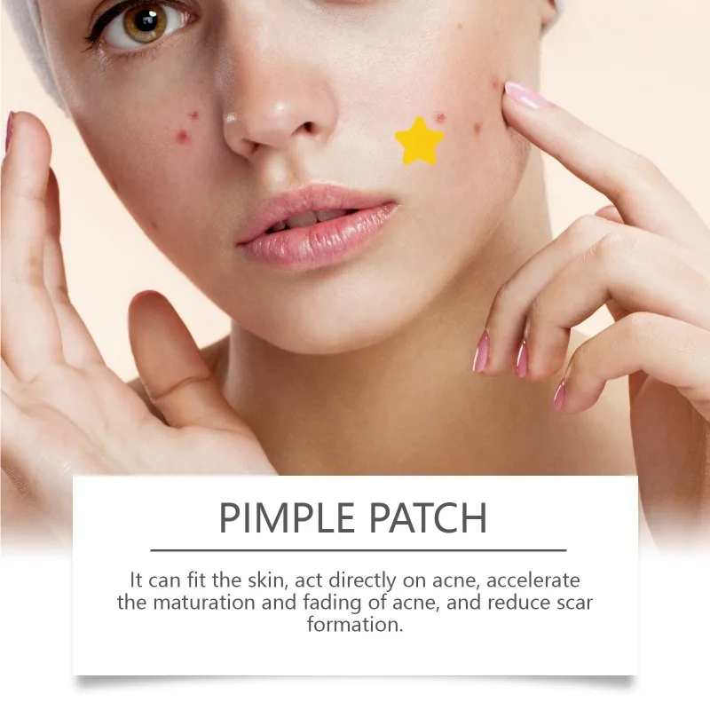 Star Shape Invisible Facial Acne Patch Professional Clearing Facial Skin Care Covering Repair Acne Healing Absorbing Spot Patch