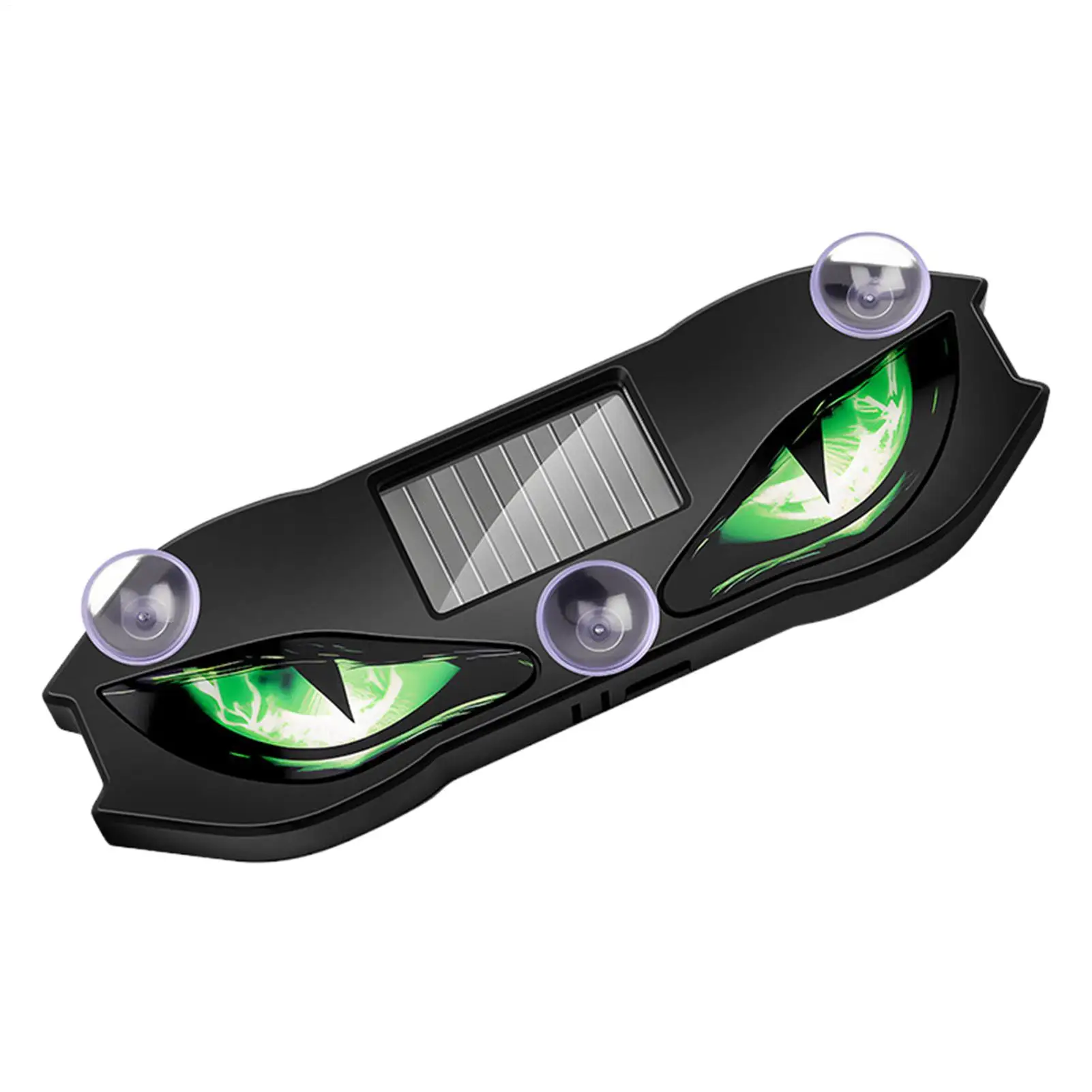 Eye Solar Car Led Ambient Light Waterproof Reflective Dynamic Warning Signs LED Car Window Light For SUV Truck Van RV Bike