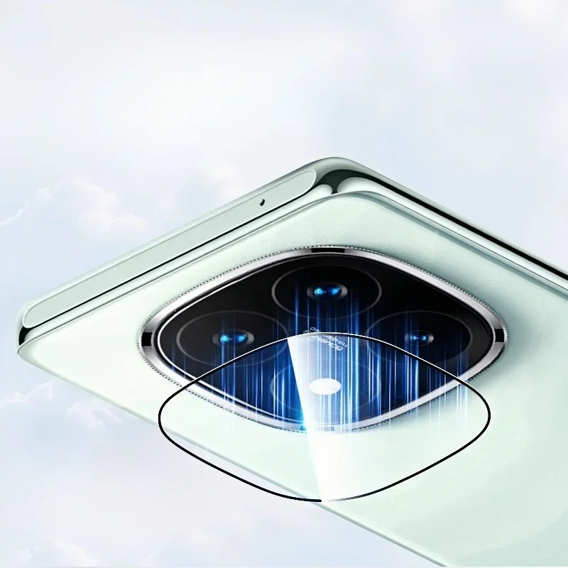 واقي عدسة الكاميرا من الزجاج المقسى لهاتف Redmi Note 14 Pro+/Pro Plus - غطاء مقاوم للخدش سهل التركيب مع فتحات دقيقة #3