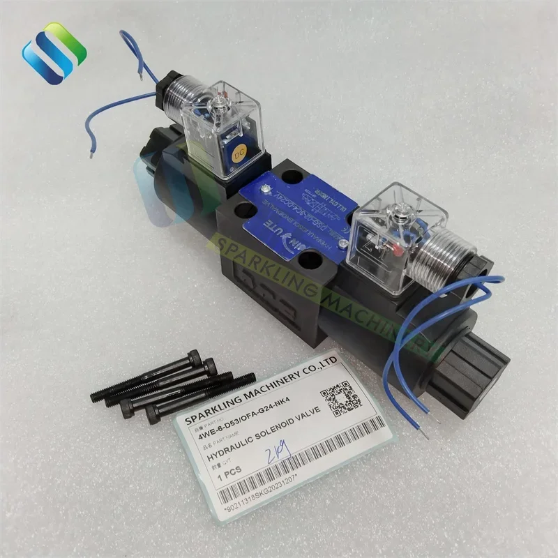 Elettrovalvola idraulica dei pezzi di ricambio dell'escavatore SKGM 4WE 6 D53 4WE6D53/OFAG24NK4