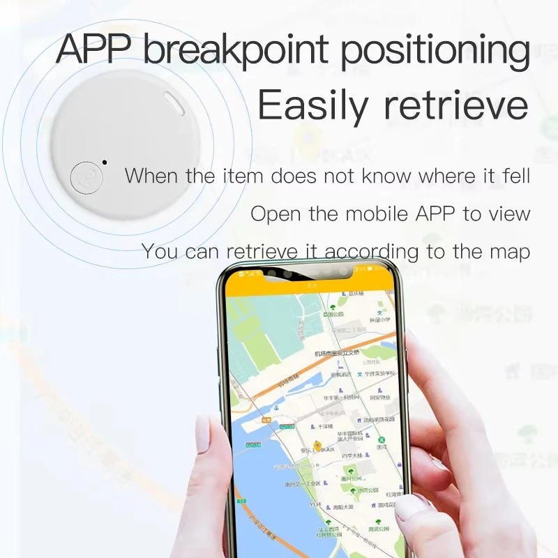 New Mini GPS Tracker Bluetooth 5.0 Anti-Lost GPS Device Car Tracking IOS Android Smart Finder Locator Accessory 2026