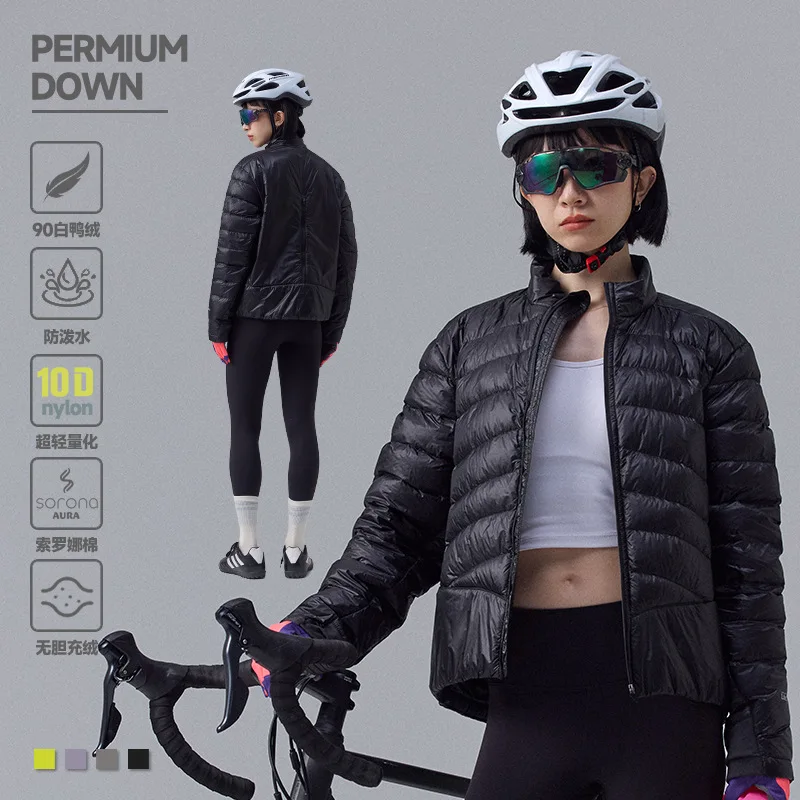 90% White Duck Down Jacket Men Women Waterproof 10D Nylon Ultra Light Outdoor Portable Sports Down Puffer Jacket Couples JK-079
