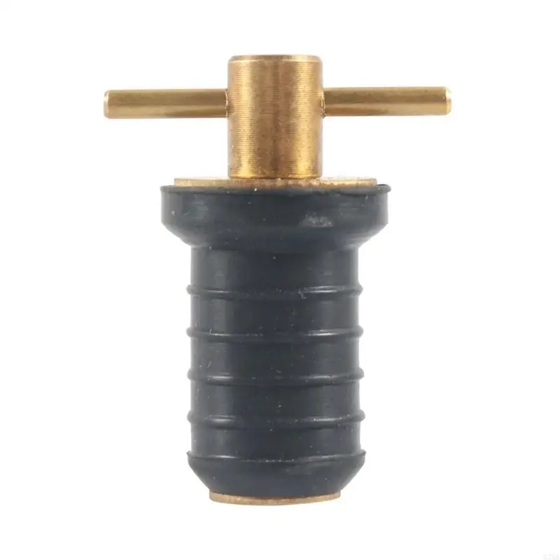 M76E Robuste Abflussabdeckung für Schiffe, Bootsdeck, 3/4 Zoll, Messing, Gummistopfen, auslaufsicher, geeignet für Schiffe – Detail 9