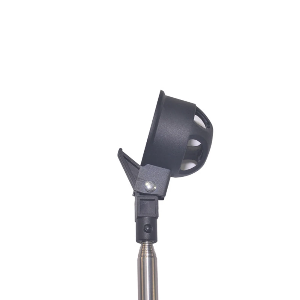 

2Pcs Stainless Steel Golf Ball Picker Tool Portable Retriever Black Telescopic Long Reach Grabber Woods Water Bushes Golf