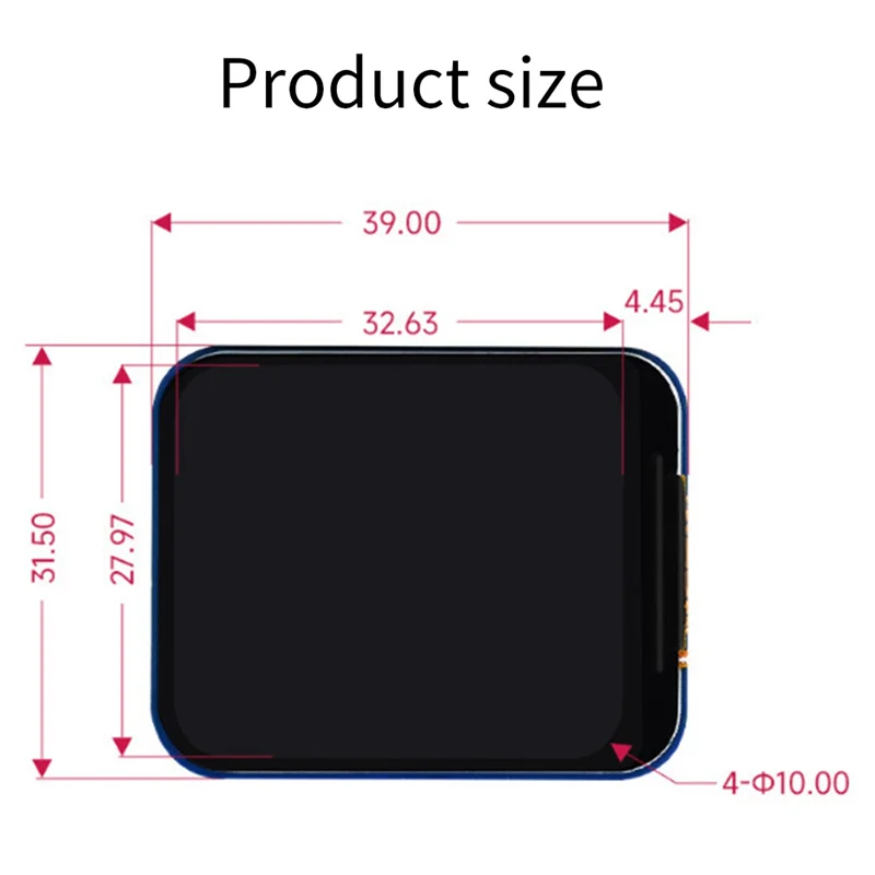 1.69 Inch IPS Display Color LCD,240 x 280 Resolution SPI Interface 262K Color Screen,for Arduino/STM32