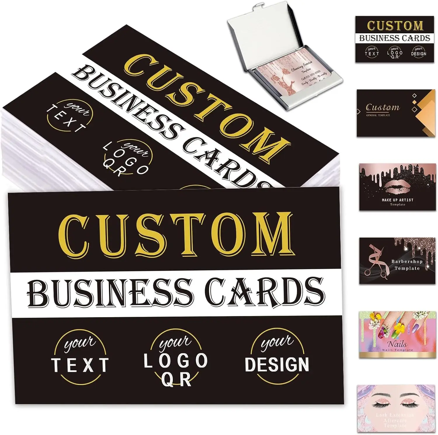 

Визитные карточки на заказ с логотипом QR-код Персонализированные визитные карточки для малого бизнеса Свадебные приглашения Открытки