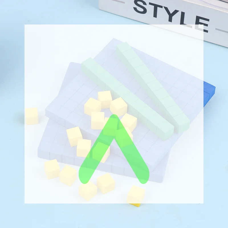 

New 130Pcs Base Ten Blocks For Math Place Value Blocks Base 10 Math Manipulatives Number Concepts Math Cubes For Kids Counting B