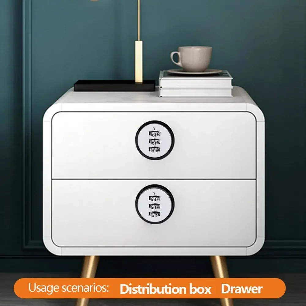 قفل بكلمة مرور 3 رمز رقمي اقفال الصناديق البريد آخر جديد سبائك الزنك خزانة خزانة للقوافل موتور المنازل قوارب