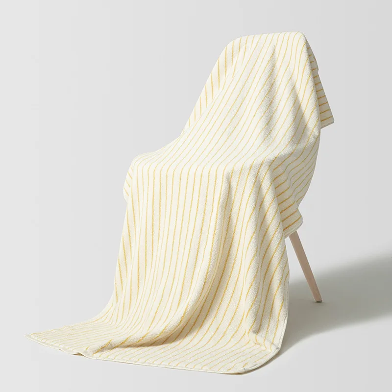 

Striped Face Bath Towel Set, Organic Cotton, for Adults Children, 70*140 35*75cm, High Quality, Bathroom