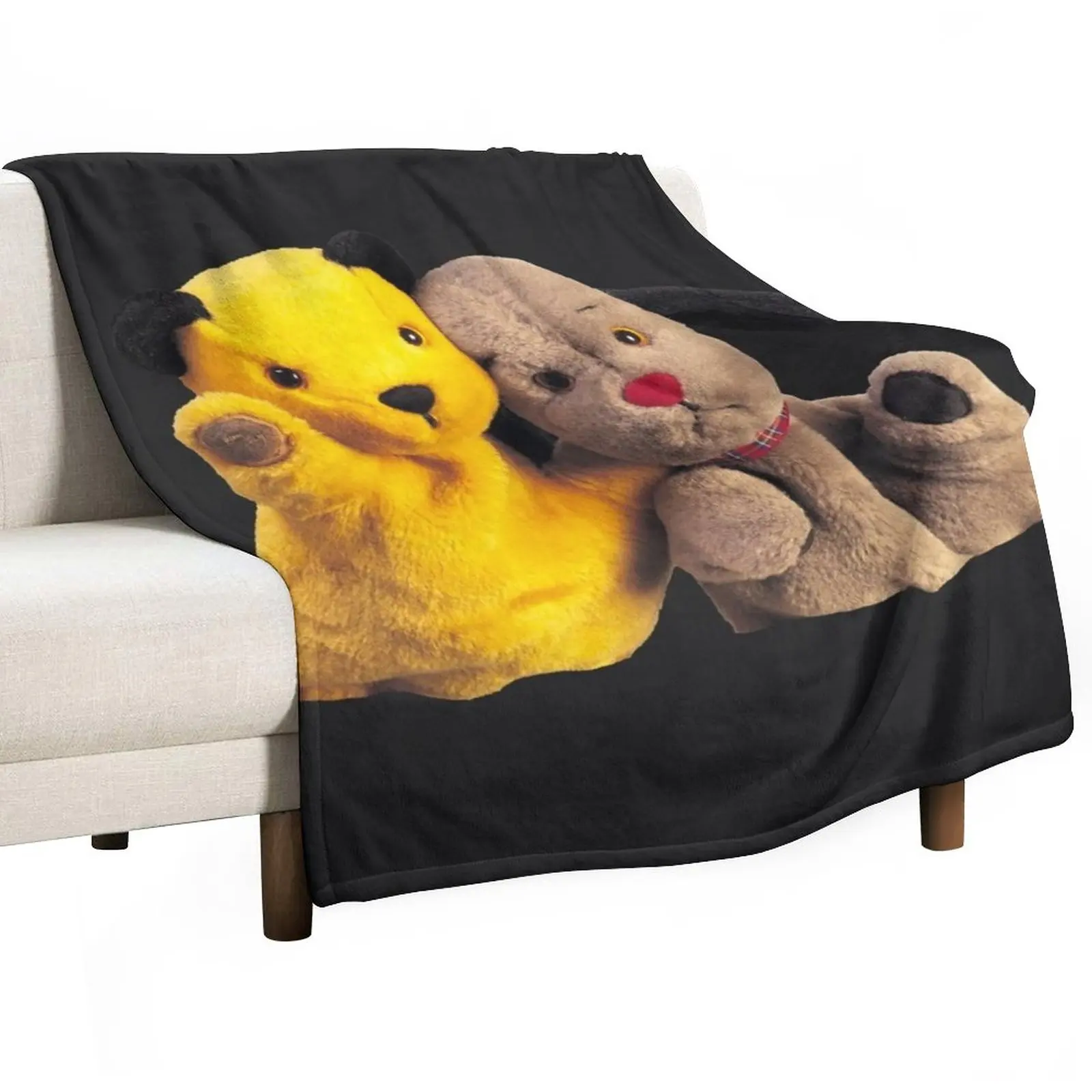 Sooty and sweep Throw Blanket Extra Large Throw Blanket Fluffy Blankets Large Hairy Blanket