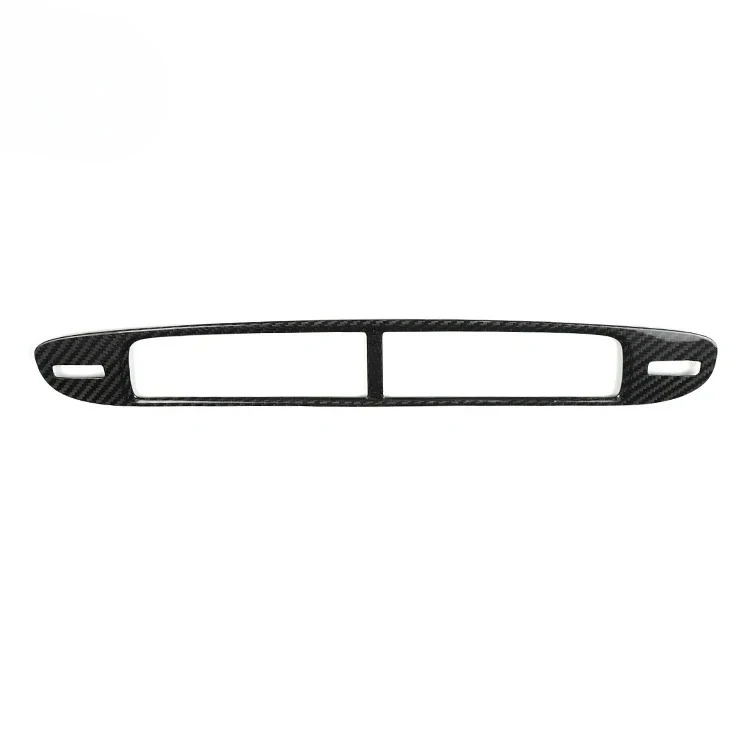 Real Carbon Fiber Trim Car Accessories Decoration Middle Air Outlet Frame Cover For Chevrolet Camaro 2010 to 2015