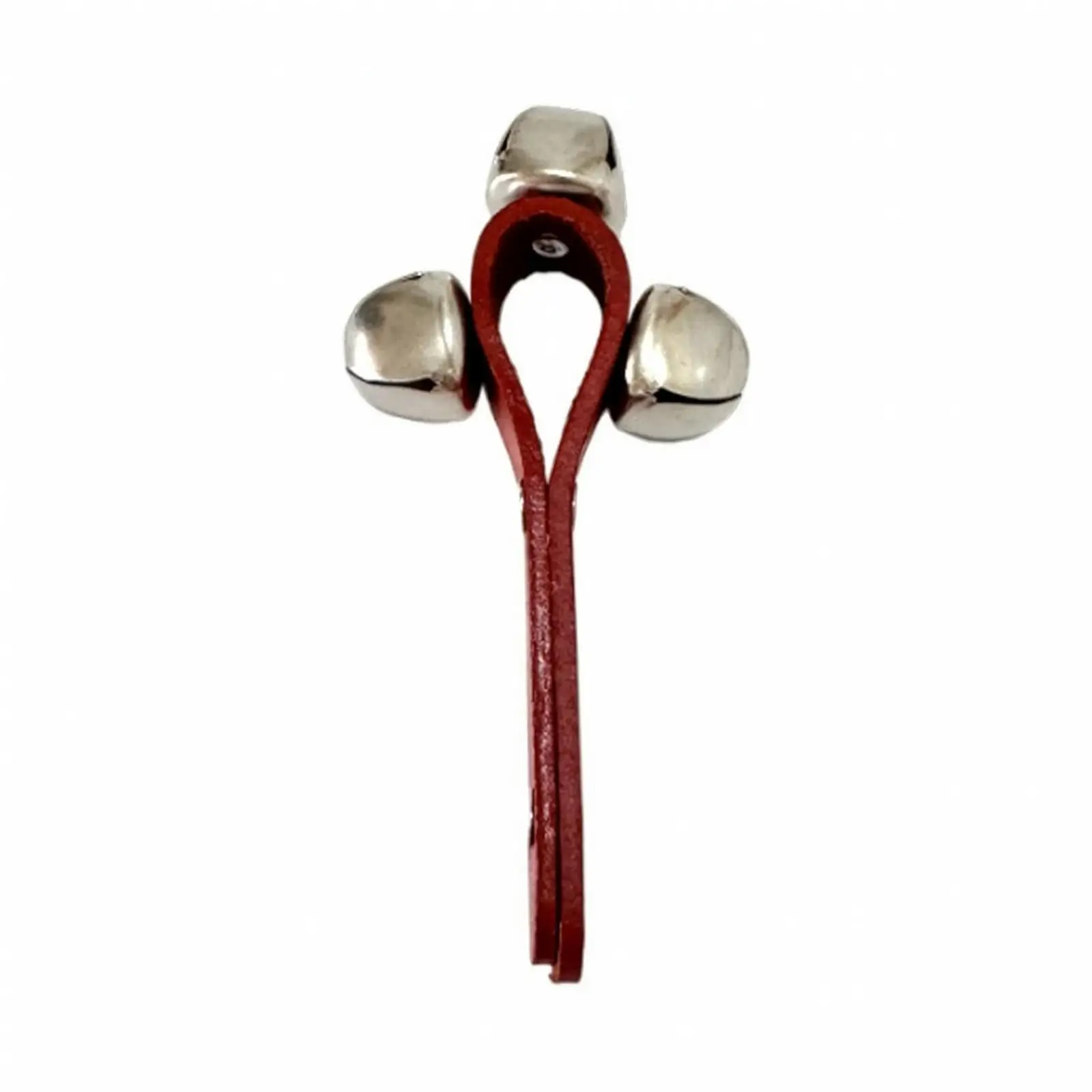 Wooden Handle Music Rattle Bell for Children Percussion Instrument Metal Ringing Bells for Rhythm Practice Toy