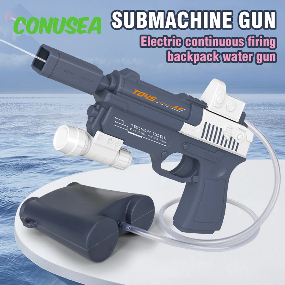 

Electric Water Gun Automatica Guns High Pressure Large Capacity Pistol Summer Beach Toy Gun Shoot Kids Games Toys for Boy