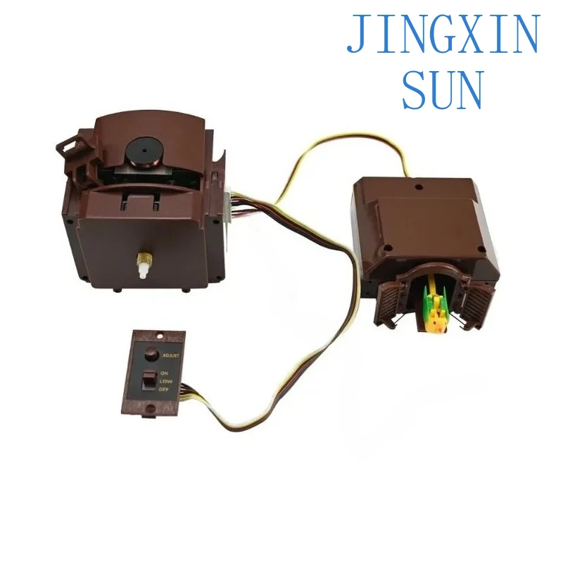 Cuckoo Wall Clock Movement Pendulum Clocks Mechanism with Bird Cuckoo Box Silent Light Control Music Boxes Kit Accessories