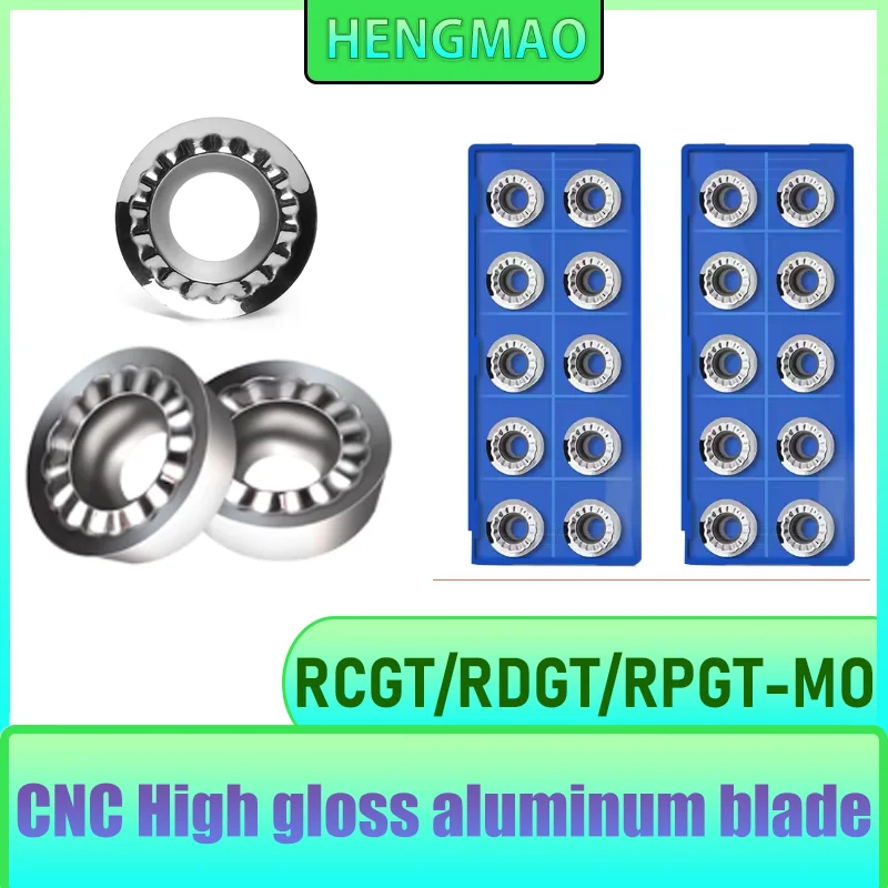 

RDGT RPGT Alunminum Insert RCGT0803 RCGTO501-MO RCGT0602-MO RCGT0702 Carbide End Milling Tool CNC Milling Insert turning tool