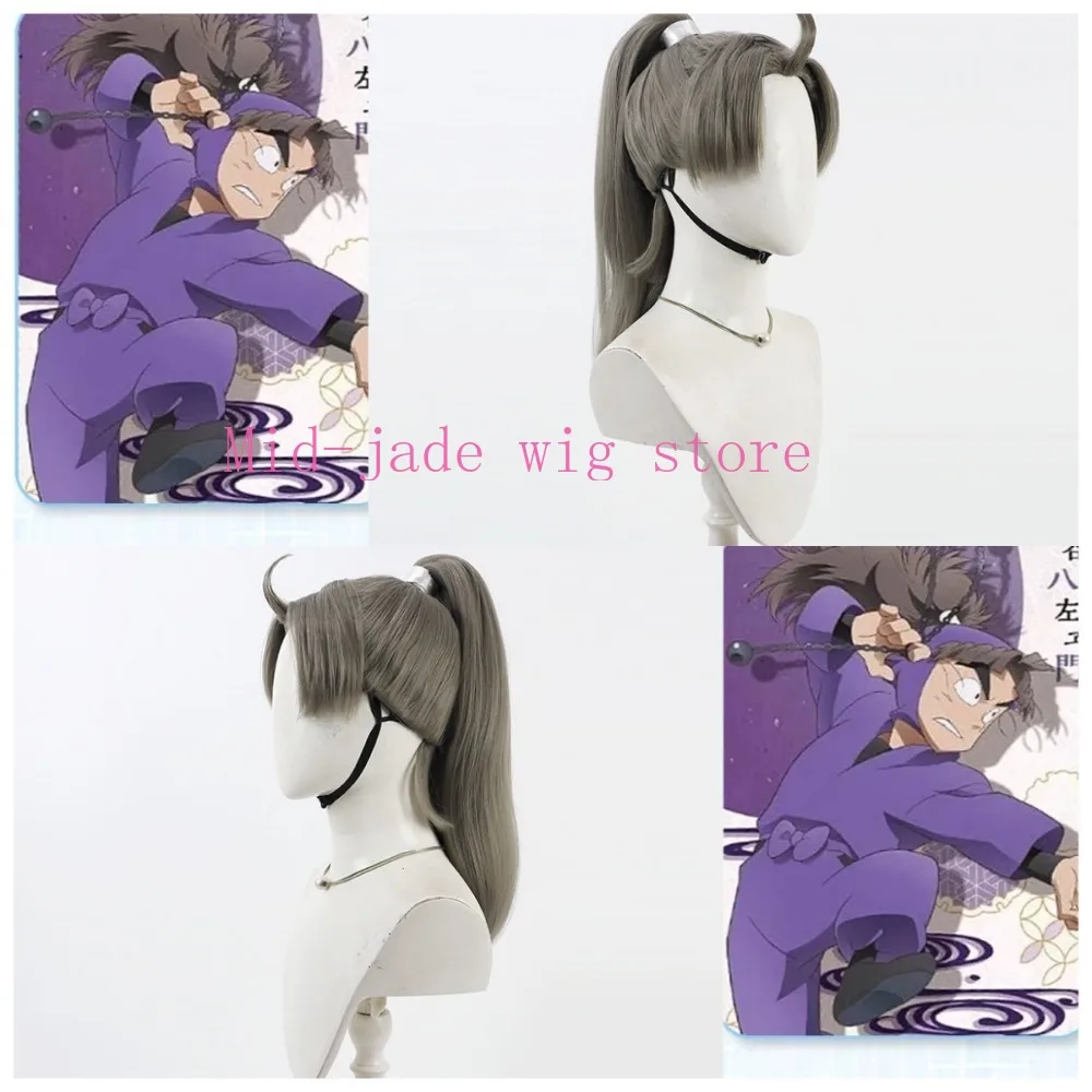 takeya-コスプレウィッグ-ポニーテール-茶髪-コミックコン-ステージパフォーマンス用