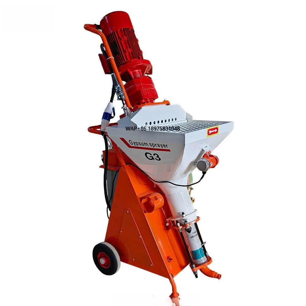 

Dry-mixed Mortar Plastering 10-meter Gypsum Wall Sandblasting Cement Grouting New Mortar Spray Machines