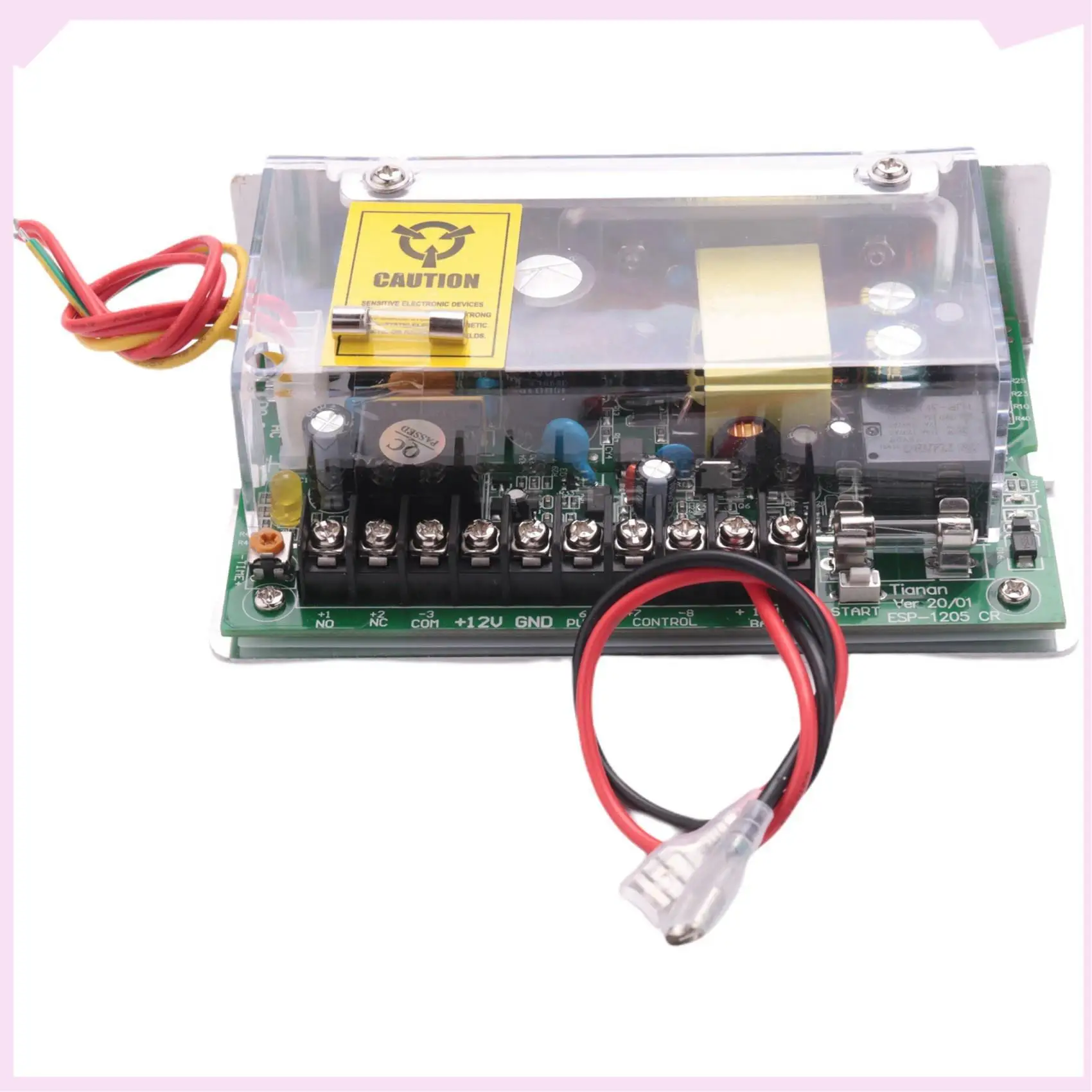 B24B 2X DC 12V 5A UPS Fuction 도어 액세스 제어 전원 공급 장치 액세스 제어 시스템 스위치 원격 잠금 AC 110V-240V 사용