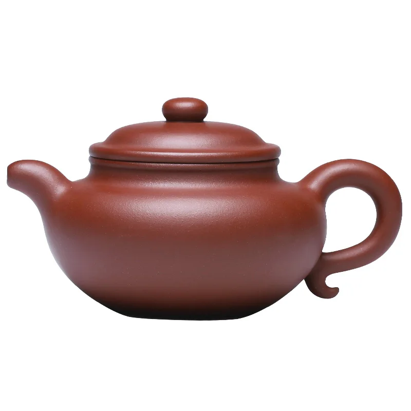 Yixing Purple Clay Pot Pure Handmade Small Tea Single Person Household Set Original Mine Bottom Slot Clear