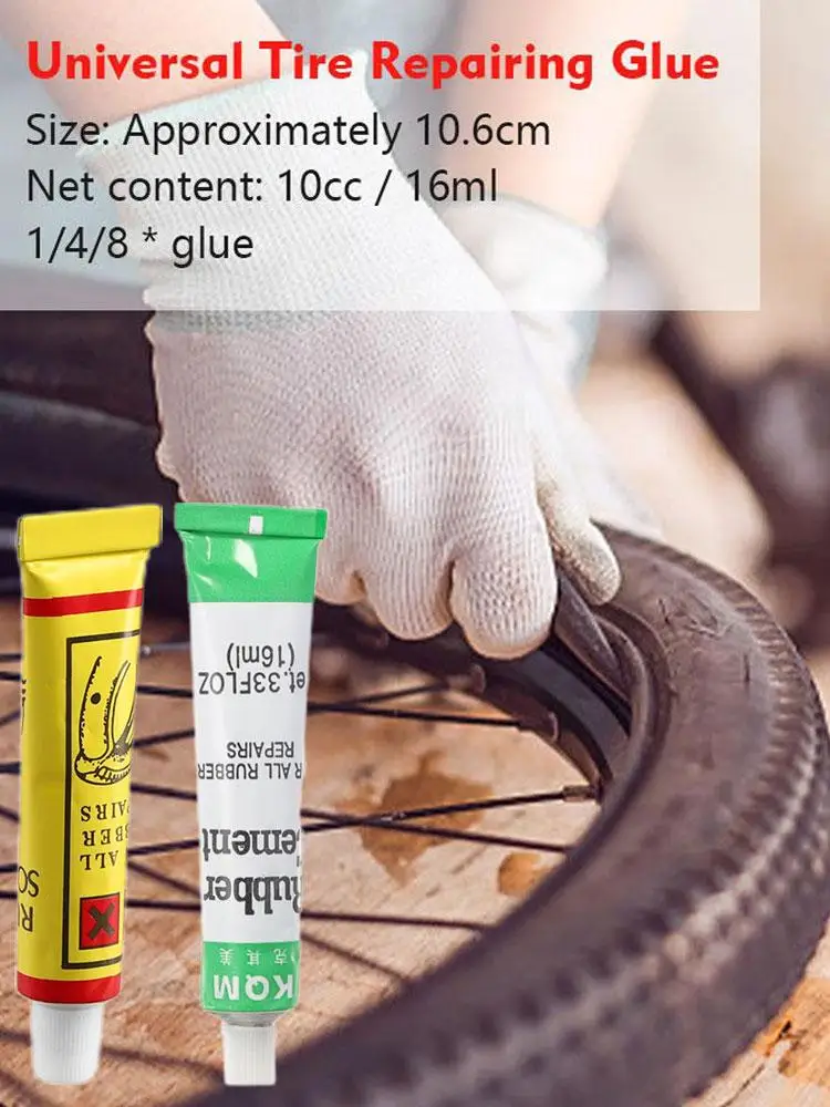 AliExpress NONE 1-10PCS Bicycle Tire Repair Glue,Bicycle Tire Inner Tube Patches Glue,Puncture Repair Rubber Cement Repair Glue for Inner Tube