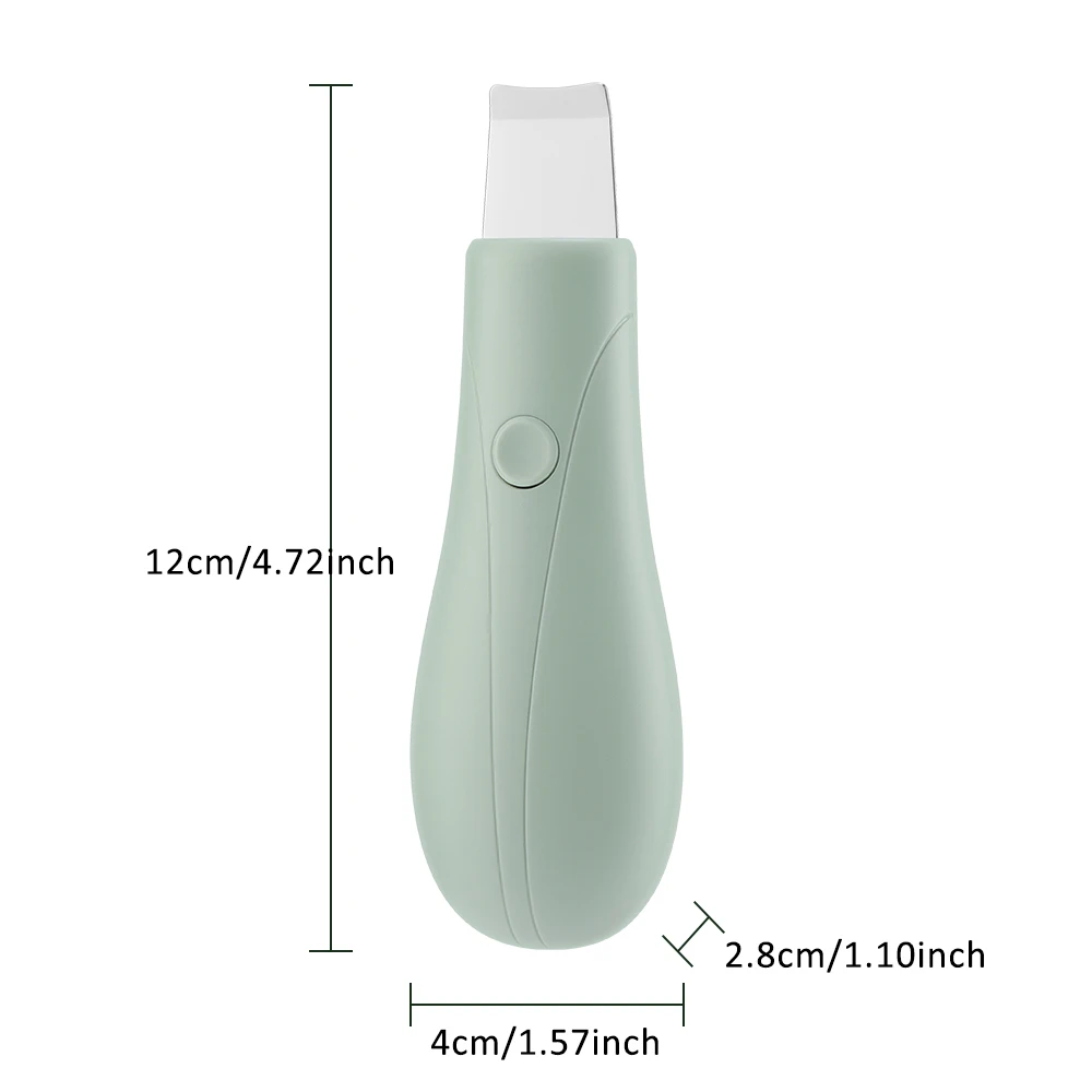 Electric Skin Scrubber Face Spatula Vibration Professional Skin Care Beauty Device Deep Cleansing Blackhead Remover Facial Tools