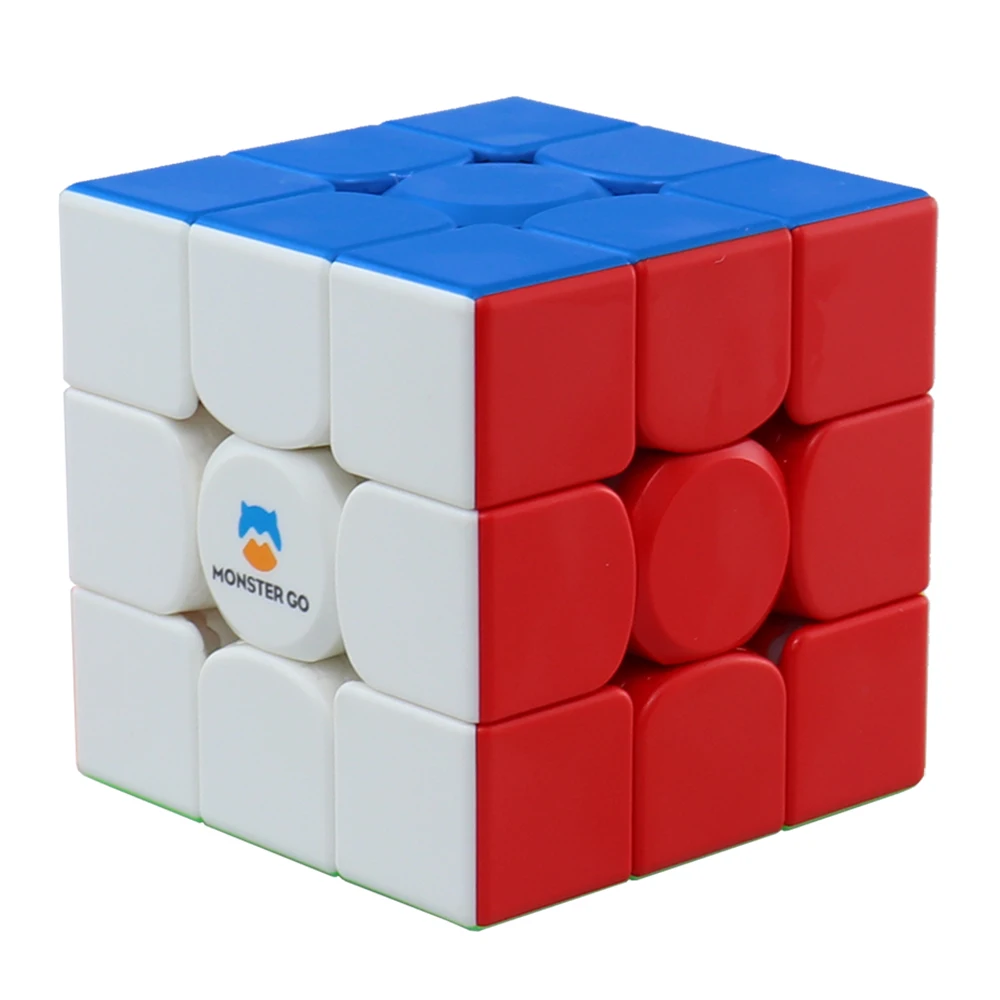 GAN Monster GO 3x3 M EDU Magnetic Magic Speed Cube Stickerless Professional Fidget Toys GAN EDU 3X3 Cubo Magico Puzzle