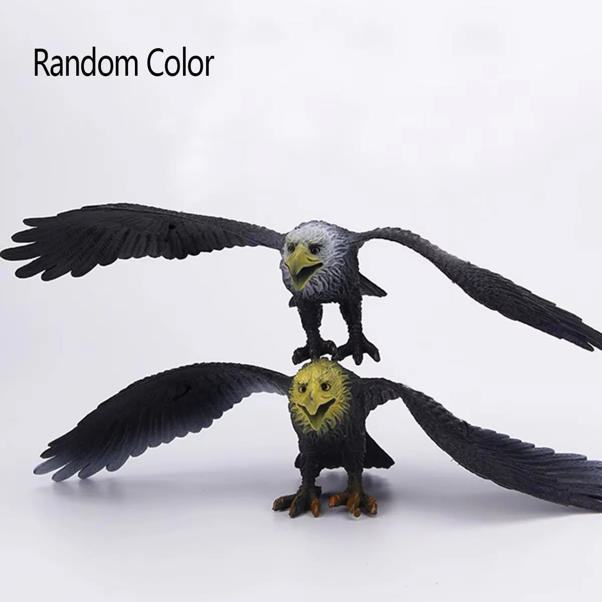 1pc-Eagle Statue - Effective Bird Deterrence in Outdoor Gardens and Courtyards - Realistic Hanging Decoration (Random)