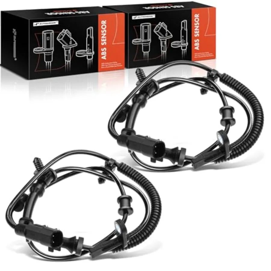 

ABS Wheel Speed Sensor Compatible with Dodge and Jeep Models - Durango/Grand Cherokee 2011 2012 2013 2014 - Driver and Passenge