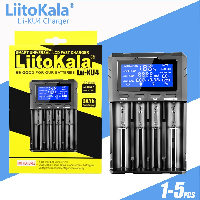 1-5PCS Liitokala Li… - image