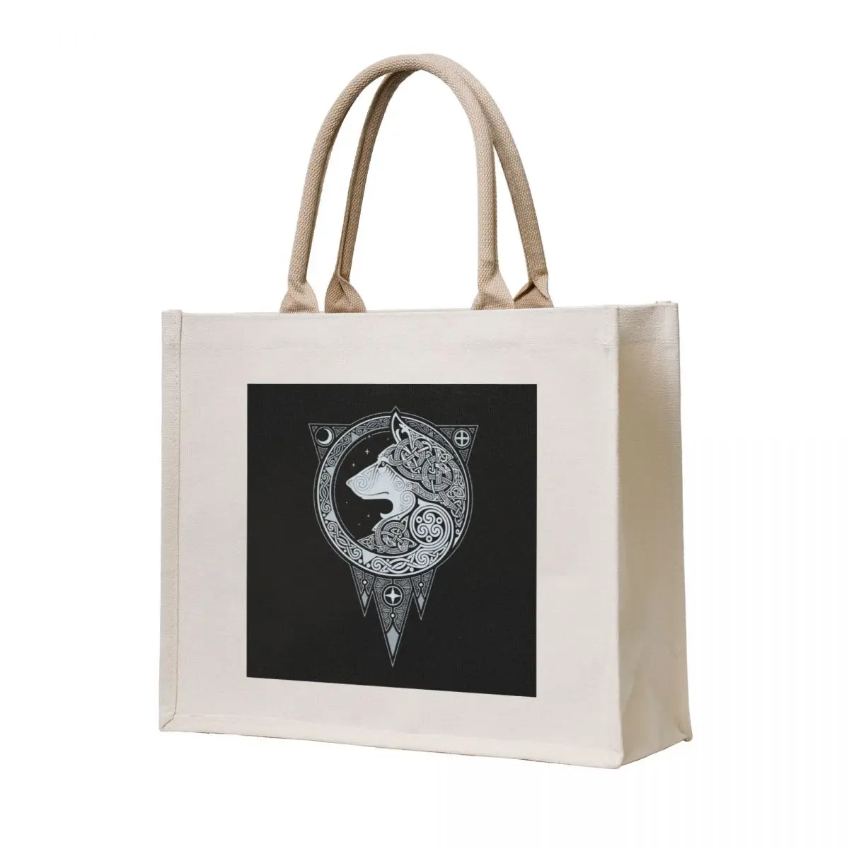 

NORSE ULV. SILVER. Tote Bag reusable shopping bag Custom bag canvas tote
